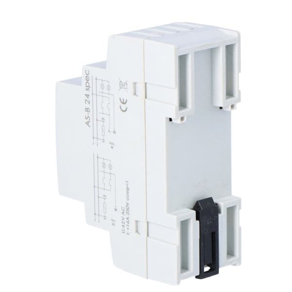 Trappbrytare AS-B24 Un=24V, I=16A, 2 moduler