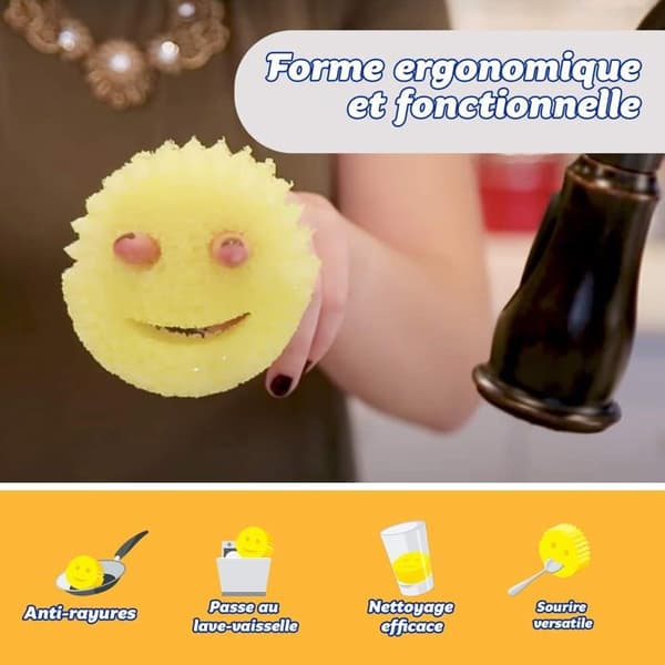 Svamp - diskruta - skursvamp - Scrub daddy diskborste - SDO8