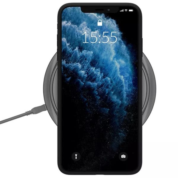 Coque 3mk Matt Case för iPhone 17 - Svart