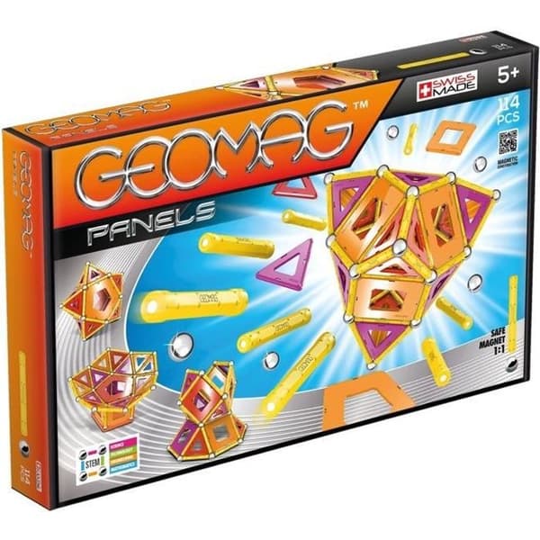 GEOMAG PANELER Magnetisk byggsats 114st