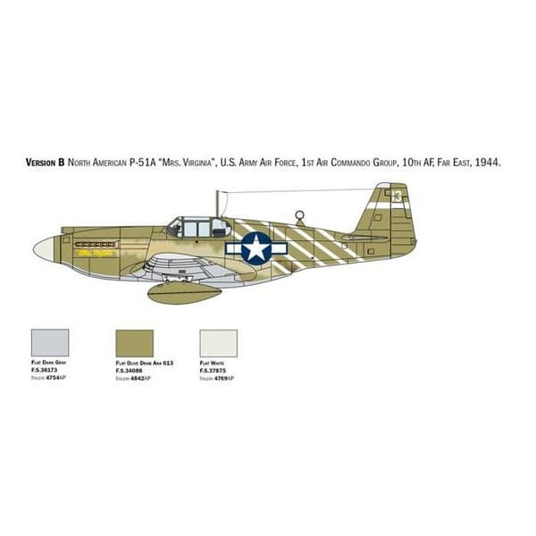 Nordamerikansk P-51A Mustang