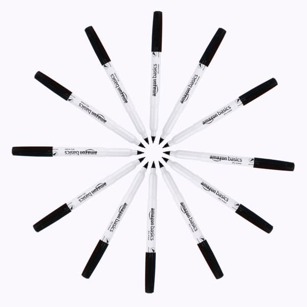 Marqueur - filtspetsmarker Basics - BY100200-12BLACK