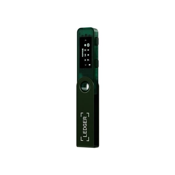 Kryptovaluta plånbok Ledger Ledger Nano S Plus Grön emeraldfärg