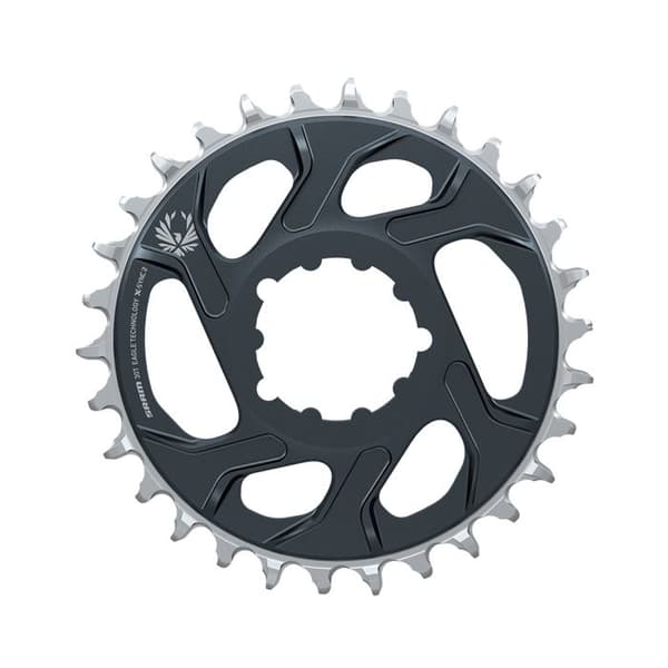 Platå - SRAM - X-SYNC 2 - 32T - Direktmontering Offset 3mm Boost - Smidd aluminium Svart
