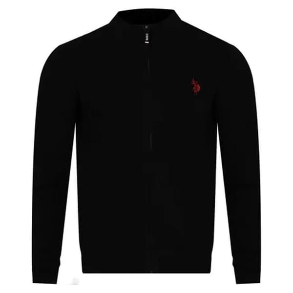 Svart Zipjacka Herr US Polo ASSN ALLY
