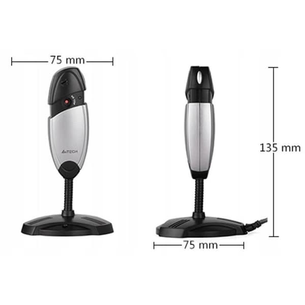 A4TECH PK-635P HD webbkamera med inbyggd mikrofon