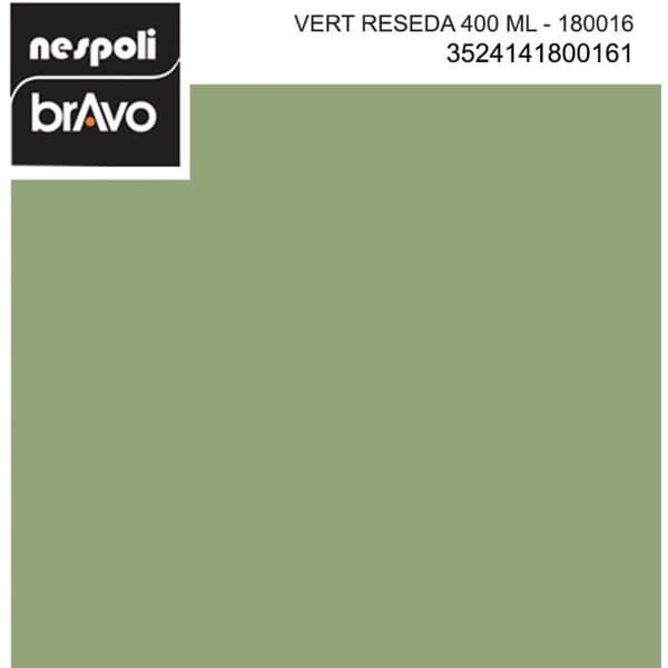 Sprayfärg professionell grön reseda 400 ml, NESPOLI
