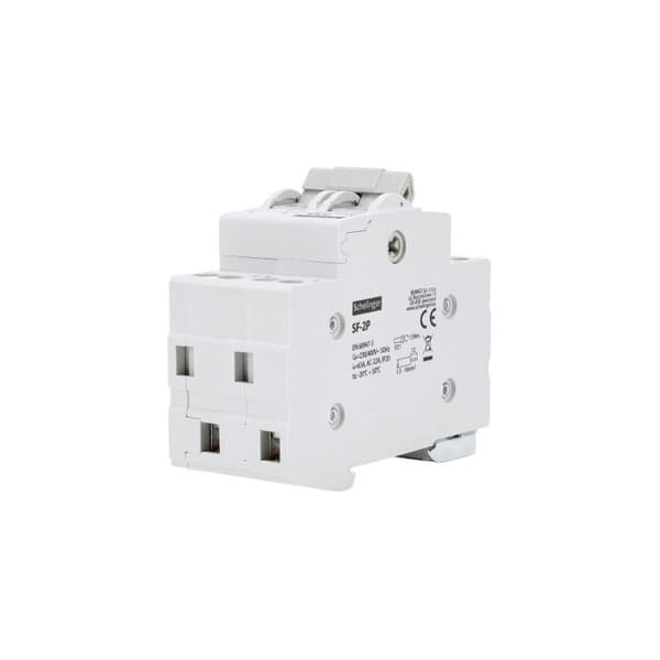 Modulbrytare - SCHELINGER - I-0-II - 2 poler - 63A - IP20 - TH35-skena