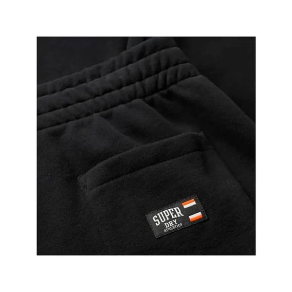 Jogging Superdry Herr Essential Svart Bomull
