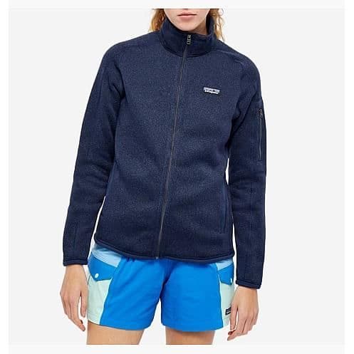 Bättre Sweater® Fleecejacka - Blå - Dam
