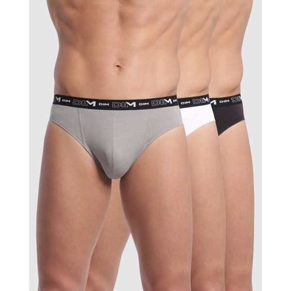 3-pack bomullstrosor i stretchbomull