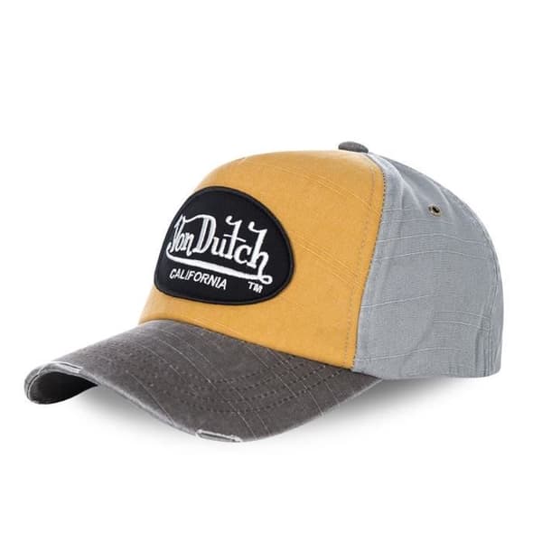Von Dutch baseballkeps Jack Orange - 100% bomull, one size