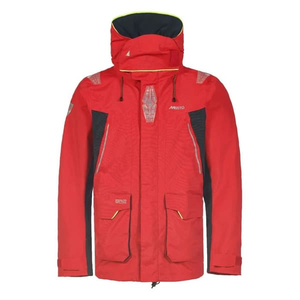 Musto Br2 Offshore 2.0 vattentät jacka - true red