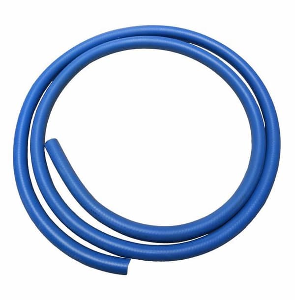 Gasrör - ACQUAde - 8x13 - 2m - 2 klämmor - PVC blå ensfärgad