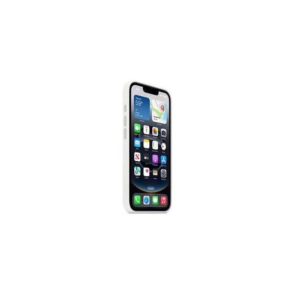 Tillbehör för Apple mobiltelefon i silikon vit för iPhone 16:e och 17:e