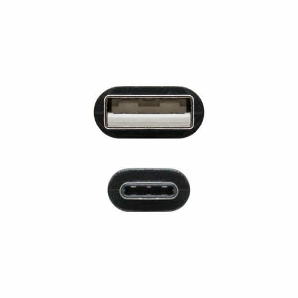 USB-kabel - NANOCABLE - 10.01.2103 - USB A till USB C - 3 m - Svart