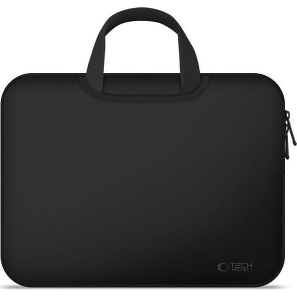 Tech-Protect — Neoprenväska för bärbar dator 15–16" Svart