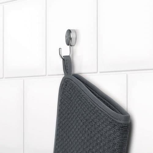 Avlastningsmatta - RAYEN - I Mikrofiber - 40x46cm - Mörkgrå