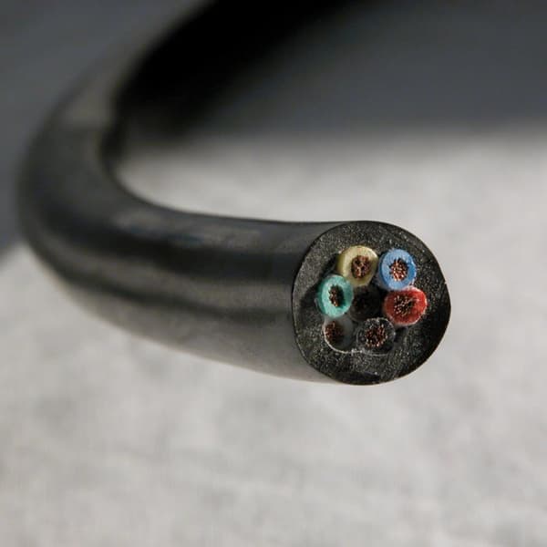 Dragkabel - SERVICE BEST INTERNATIONAL - 7 ledningar - Diameter 10mm - Längd 5m