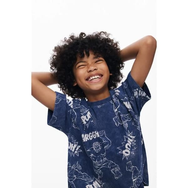 Barn T-shirt Desigual Marvel