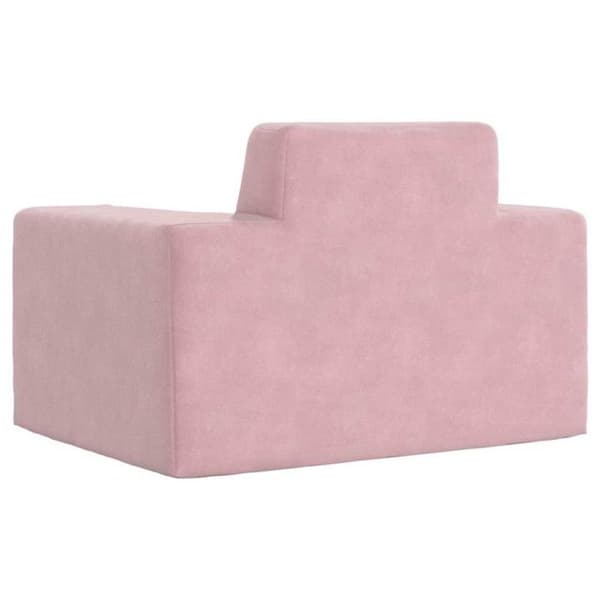 Barnsoffa Rosa Mjuk Plysch