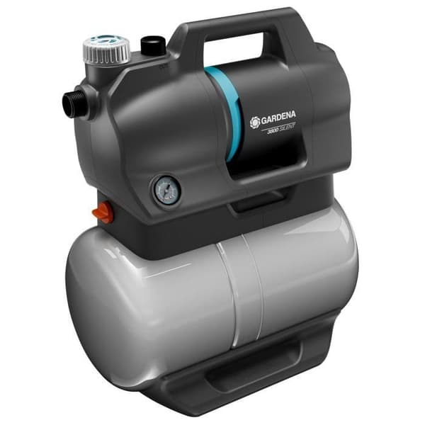 Boosterenhet - GARDENA - 3800 Tyst - Effekt 600 W - Maxflöde 3800 l/h