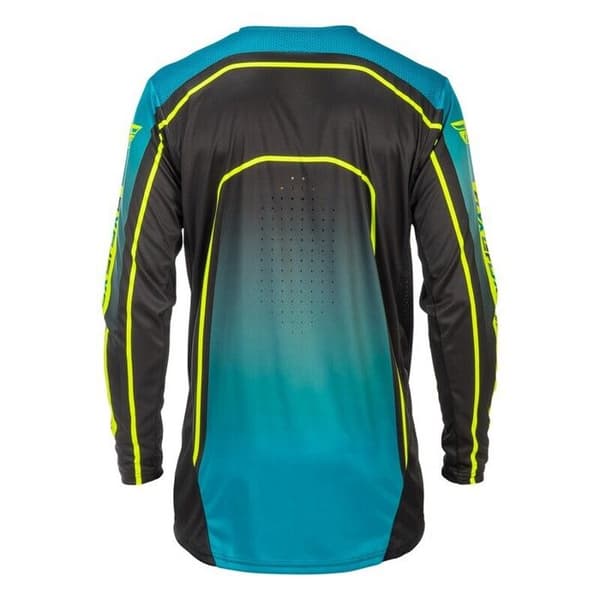 Maillot Fly Racing Rayce - teal/svart/lime