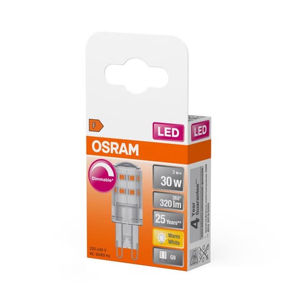 OSRAM LED PIN-lampa dimbar
