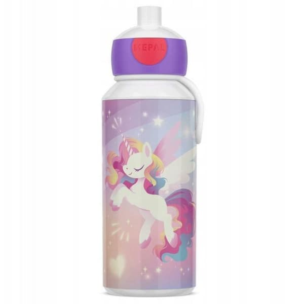 Isolerad flaska - U-GROW - POP-UP CAMPUS - 400 ML - Lila - Flicka