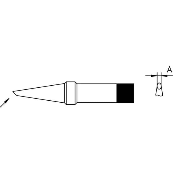WELLER PTF8 TIP 1,2mm 425 C JÄRN TCPS