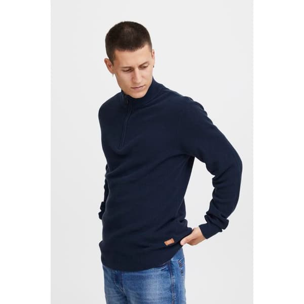 Pull 1/2 zip Blend Codford - Blå - M