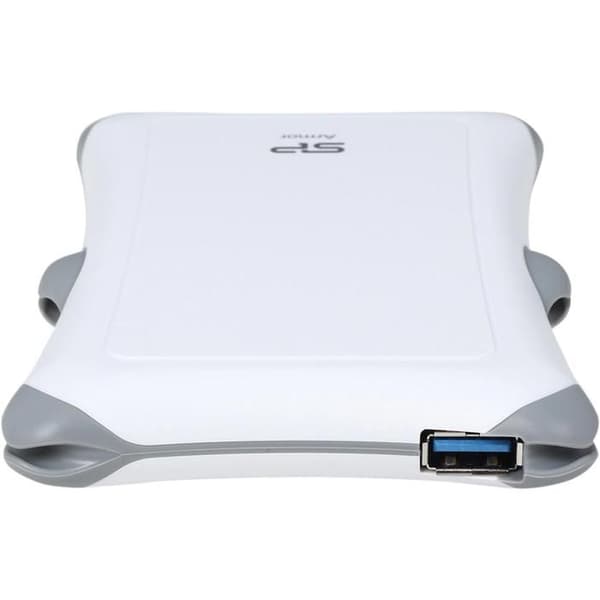 USB 3.0 A30 extern hårddisk - SILICON POWER - 2 TB - Vit - Bärbar - 2,5"