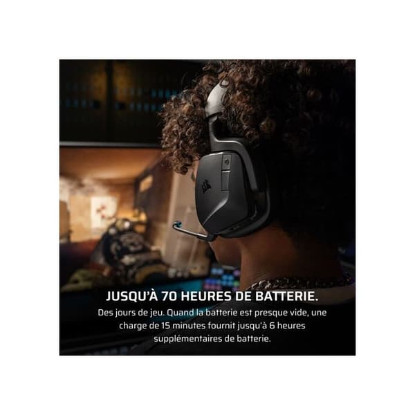 Corsair Void v2 Bluetooth Carbon trådlös gaminghörlur