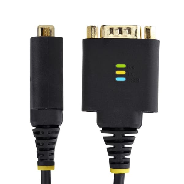 USB-adapterkabel - STARTECH - DB9 - USB 2.0 - 30 cm - Svart