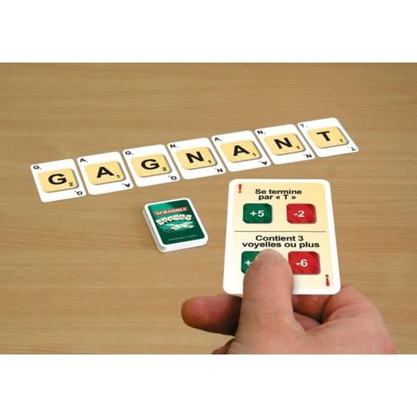 Scrabble-kort - 3 spel i 1 - MEGABLEU