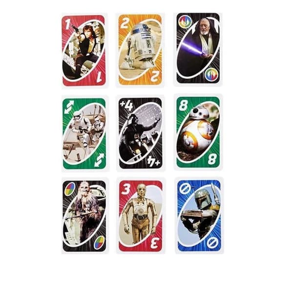 UNO Star Wars bräd- och kortspel