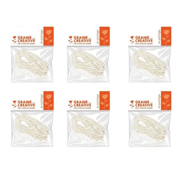 60 vita elastiska band för masker 60 cm