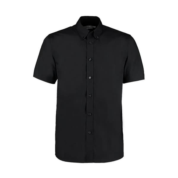Klassisk passform Kustom Kit skjorta - Svart - M