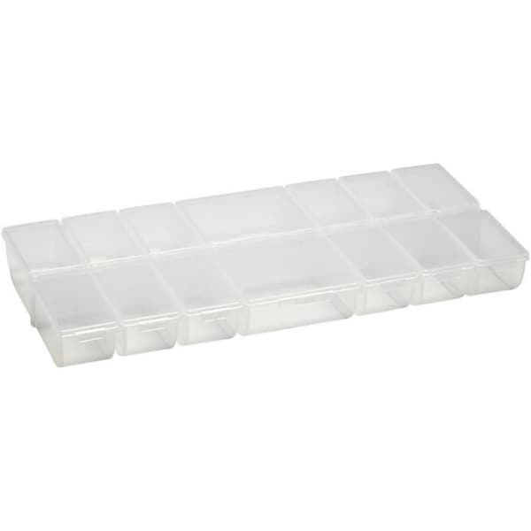 Creotime förvaringsbox 24 x 11 cm i transparent polypropen