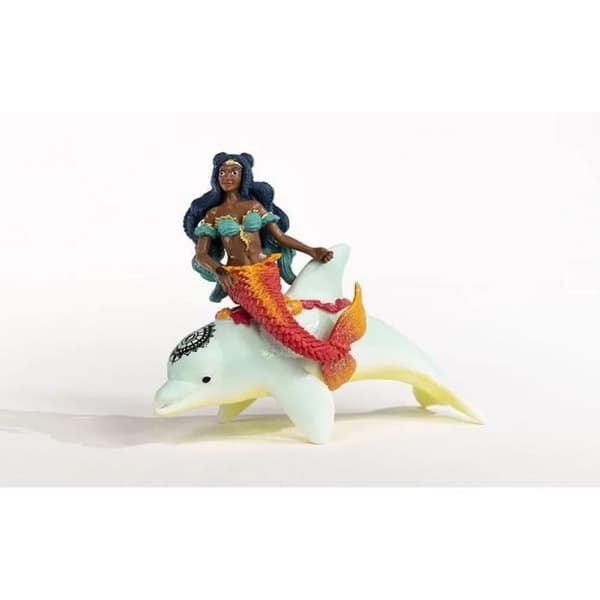 SCHLEICH-figur - Isabelle och hennes delfin - bayala®-sortiment