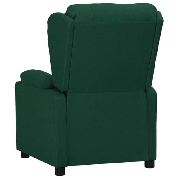 Mörkgrön Recliner Stol Tyg
