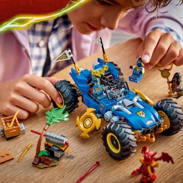 LEGO NINJAGO 71856 Jays Transformabla Bil - Byggset 8 år - Present