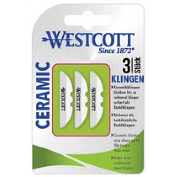 Westcott keramisk reservblad (3-pack) - E-16510 00