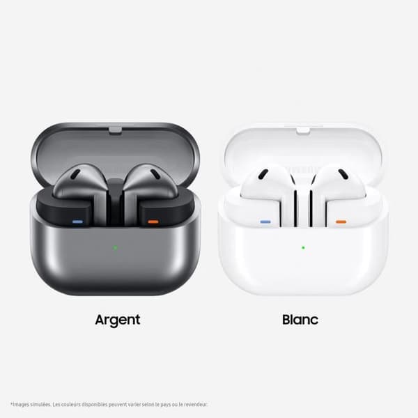 Samsung GALAXY Buds 3 hörlurar silver