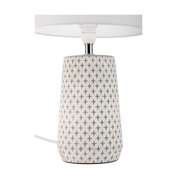 Bordslampa Pauleen Pretty Purity E14 - vit/grå - 20W/230V