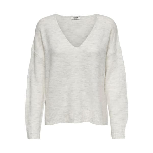 Pullover med v-ringning kvinnors JDY Elanora - moln danser - 2XL