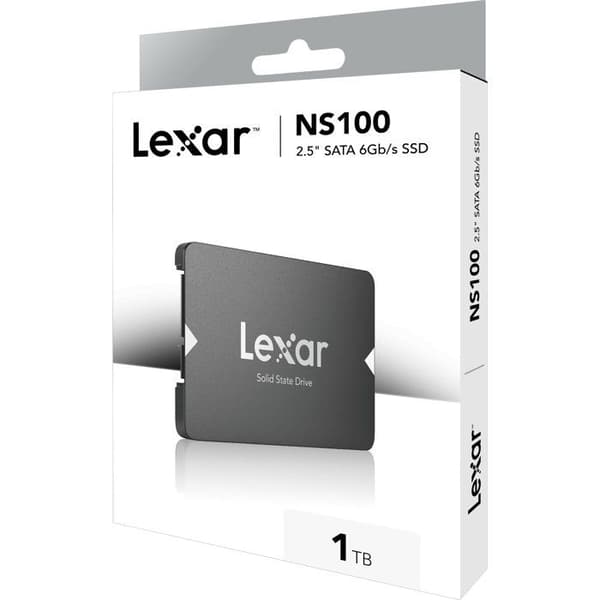LEXAR - NS100 - SSD-hårddisk - 2 To - 2,5” SATA (6 Gb/s)