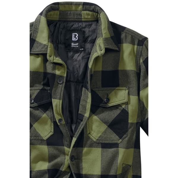 Brandit Lumberjack Jacka Herr Vinterjacka svart/oliv