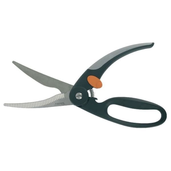 FISKARS Softouch fjäderfäsax