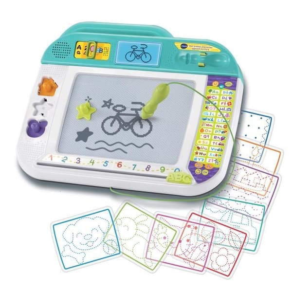 VTECH - MIN INTERAKTIVA SKRIVKORT - Flerfärgad